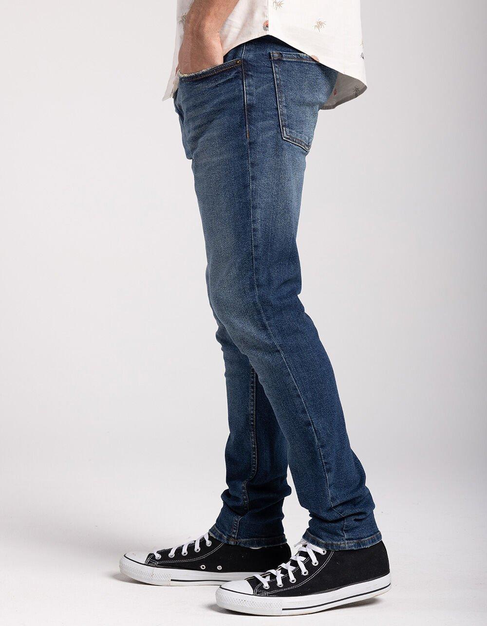 RSQ Mens Slim Taper Jeans - Dark Wash Product Image