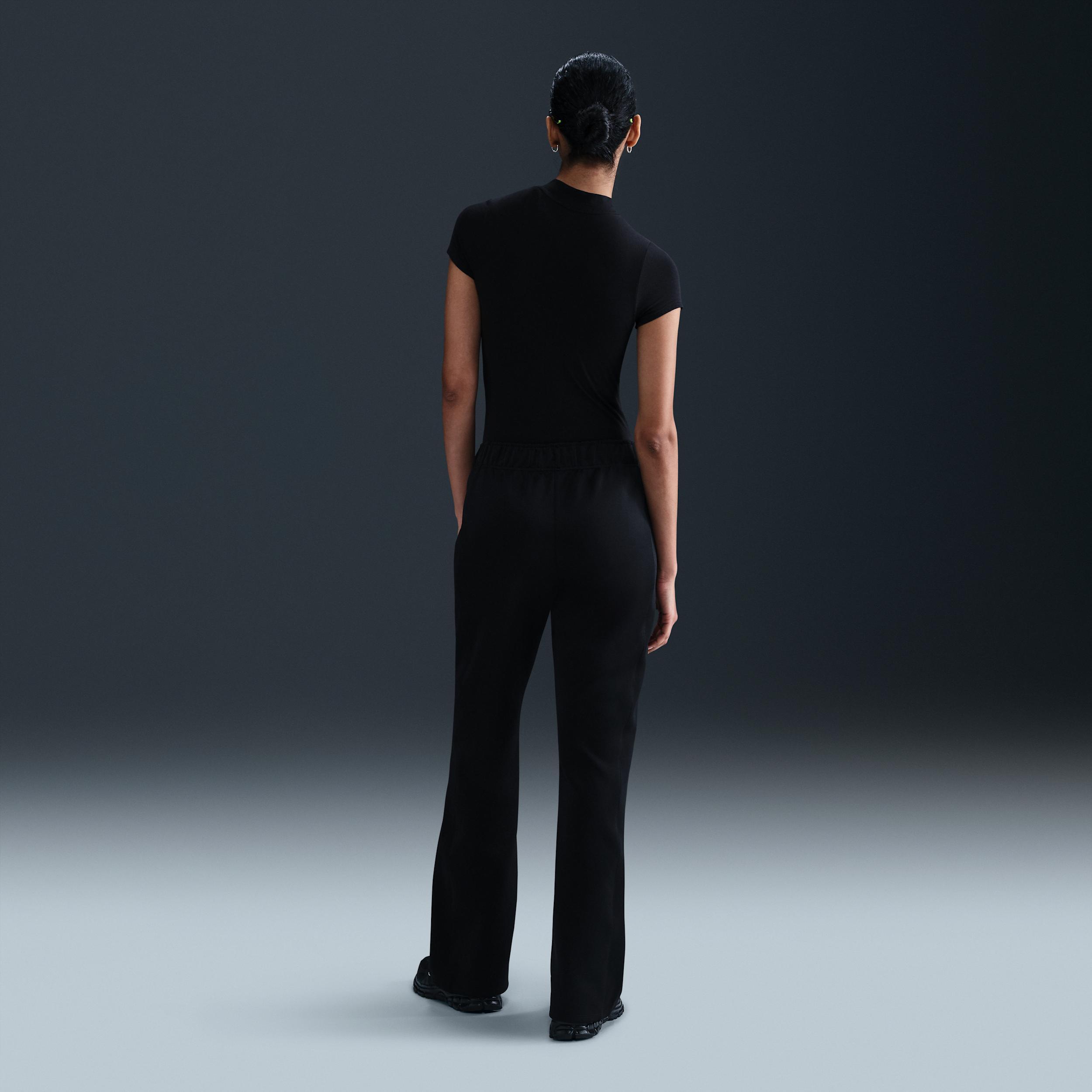 Womens Nike Sportswear Windrunner Mid-Rise Slim Knit Pants | HJ1016-010 Product Image