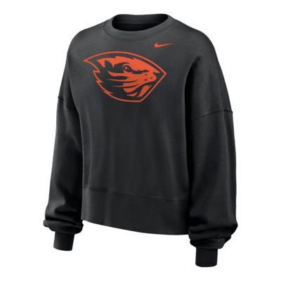 Oregon State Phoenix Fleece Nike Women's College Crew-Neck Sweatshirt Product Image