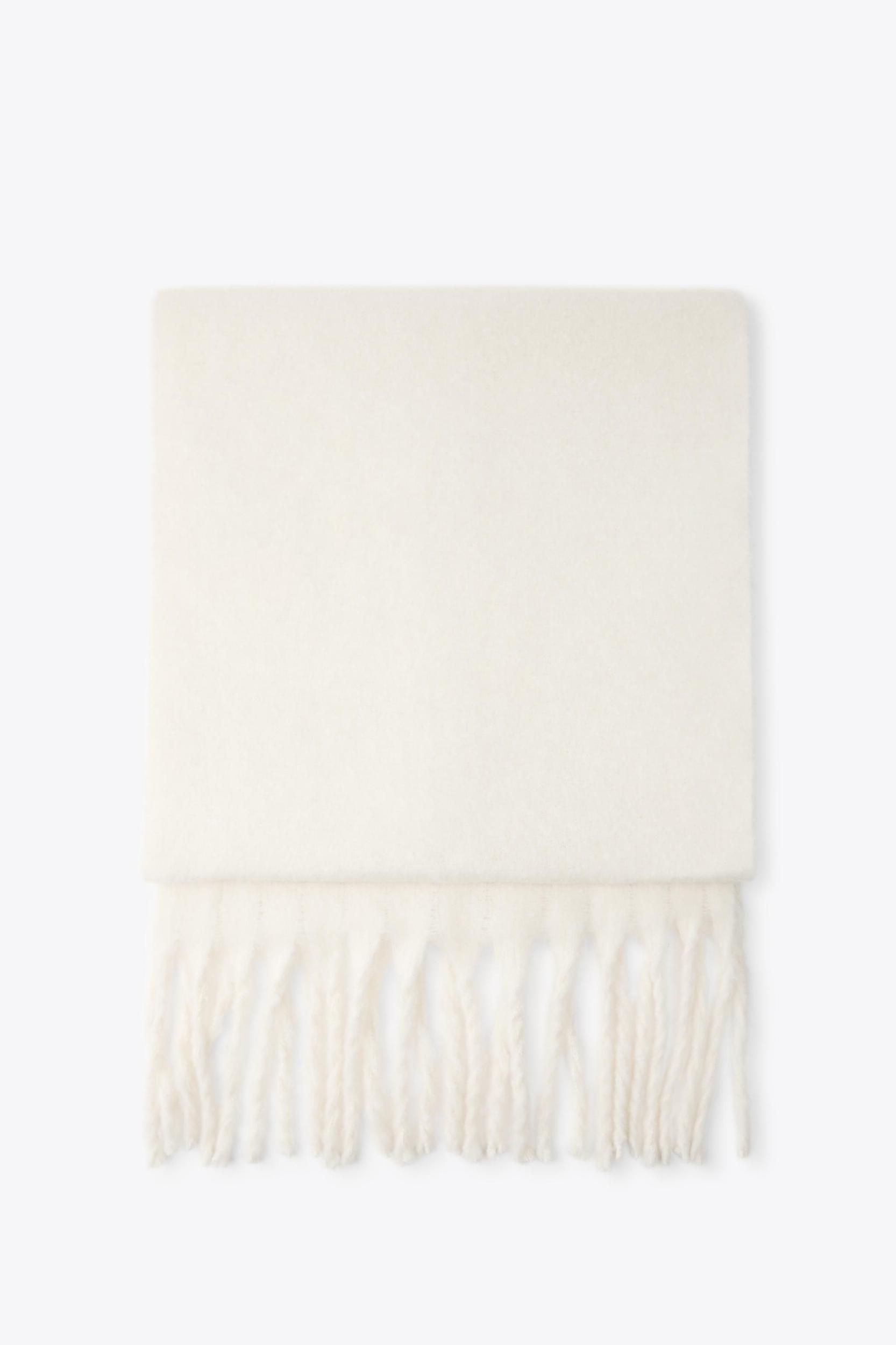 FRINGED WIDE SCARF Product Image
