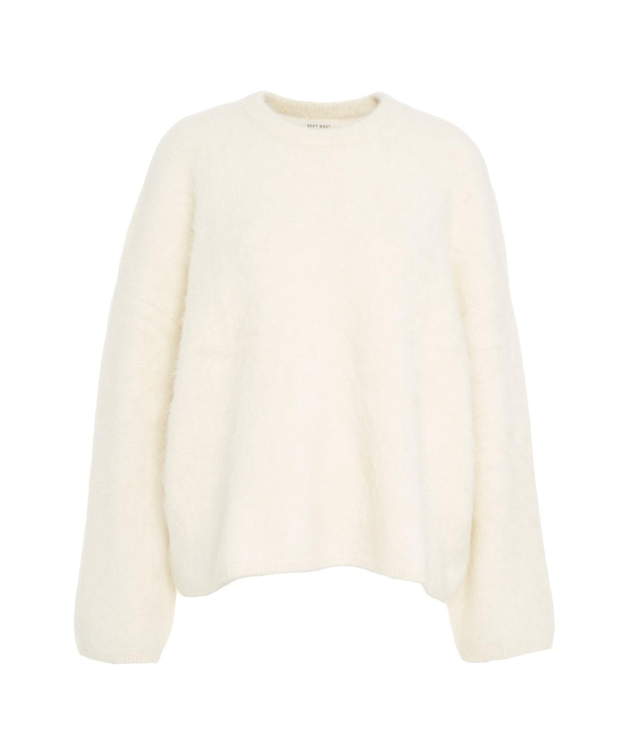 Brushed alpaca sweater Product Image