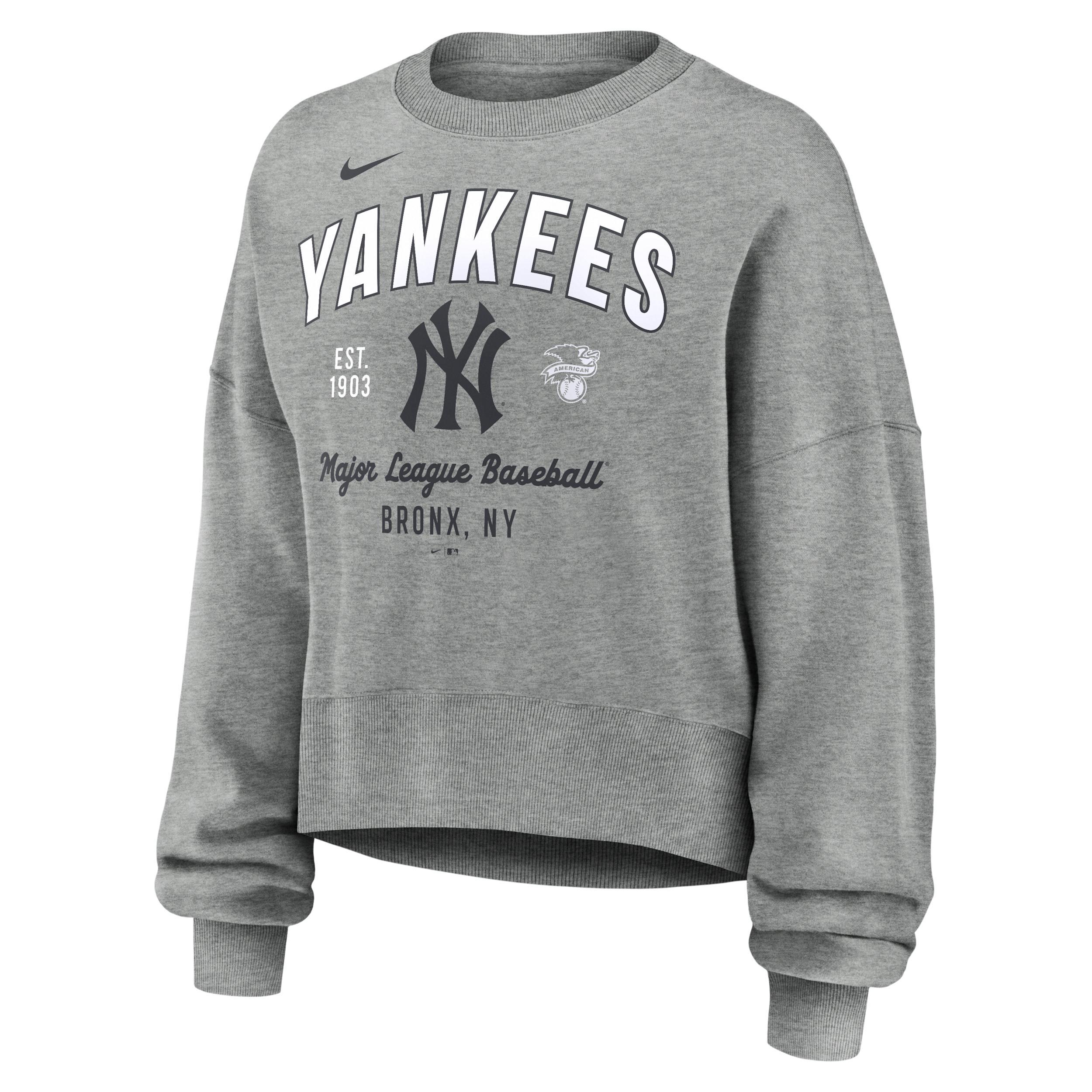 New York Yankees Nike Women's MLB Pullover Crew Product Image