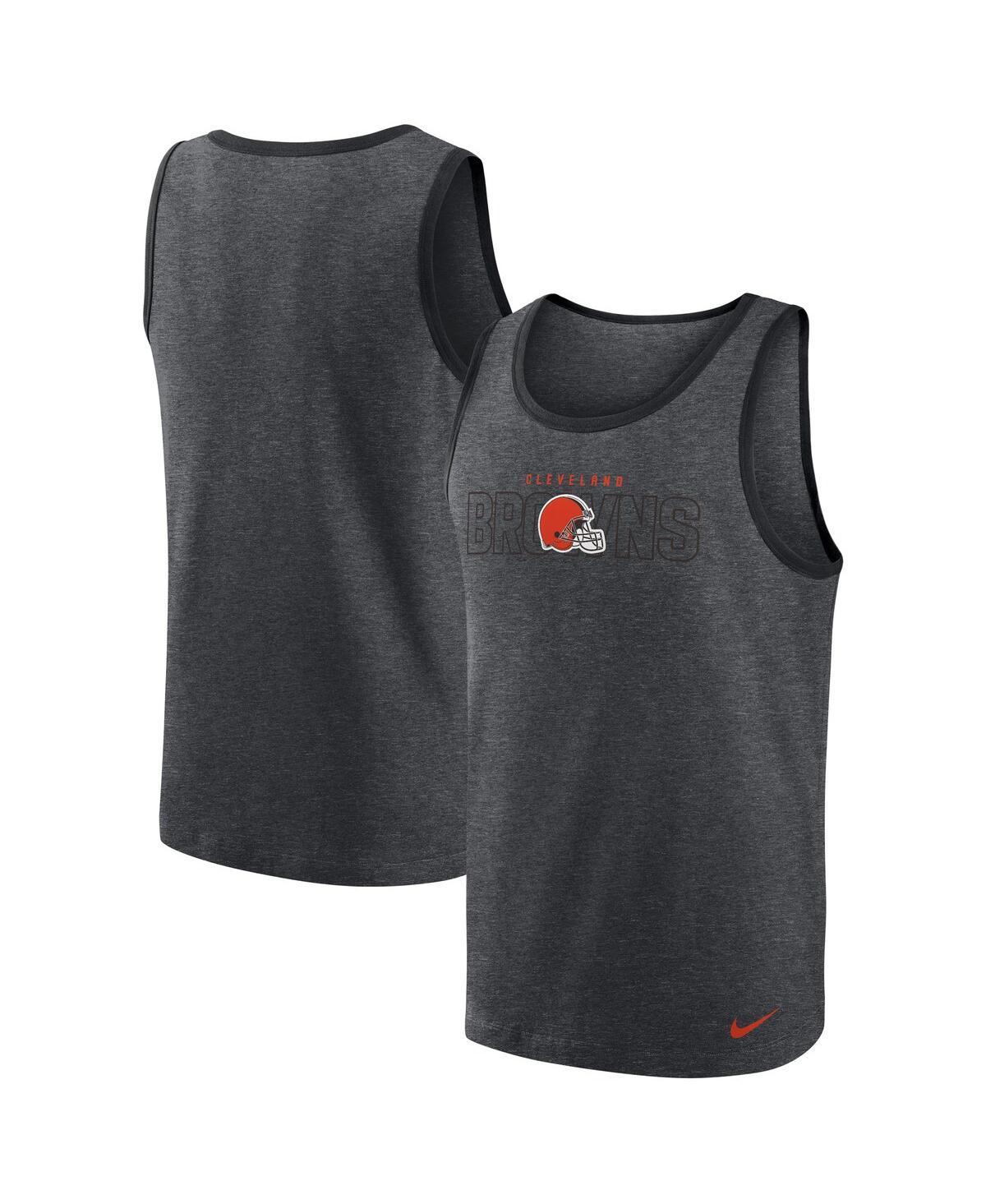 Men's Nike Heathered Charcoal Washington Commanders Tri-Blend Tank Top, Size: XL, Wft Charco Product Image