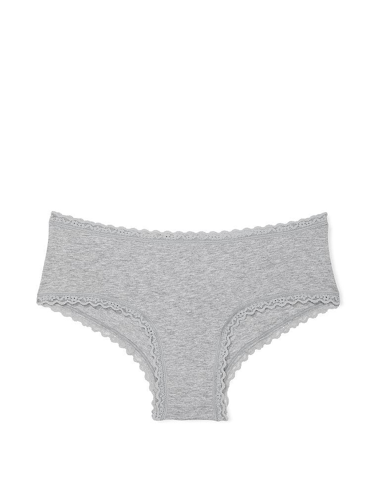 Cotton Lace-Waist Cheeky Panty Product Image