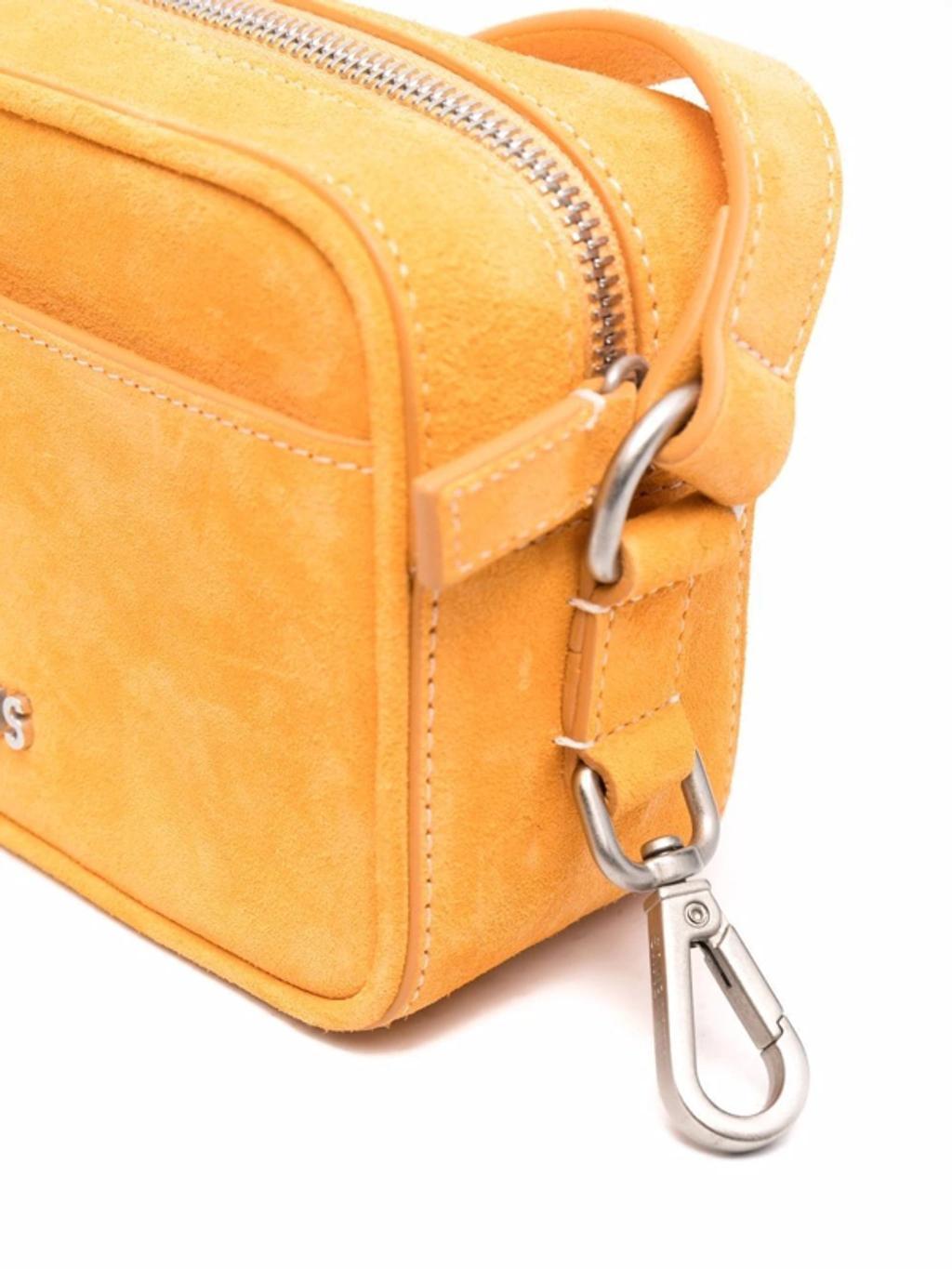 JACQUEMUS Logo-plaque Detail Shoulder Bag In Orange Product Image