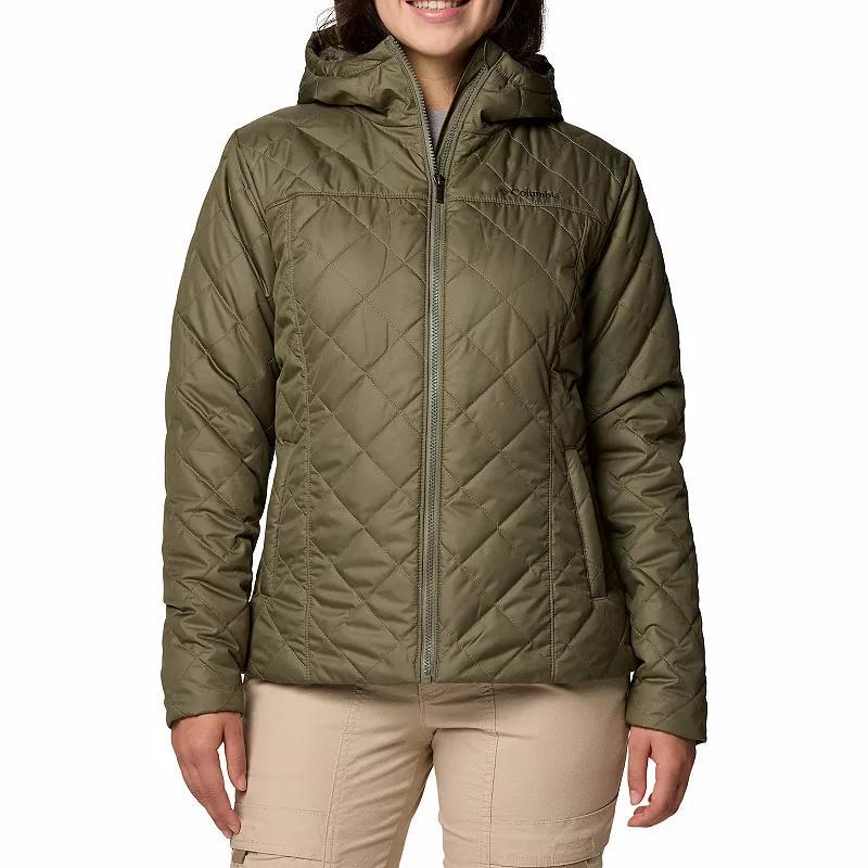 Women's Columbia Copper Crest II Hooded Jacket, Size: XXL, Collegiate Blue Product Image