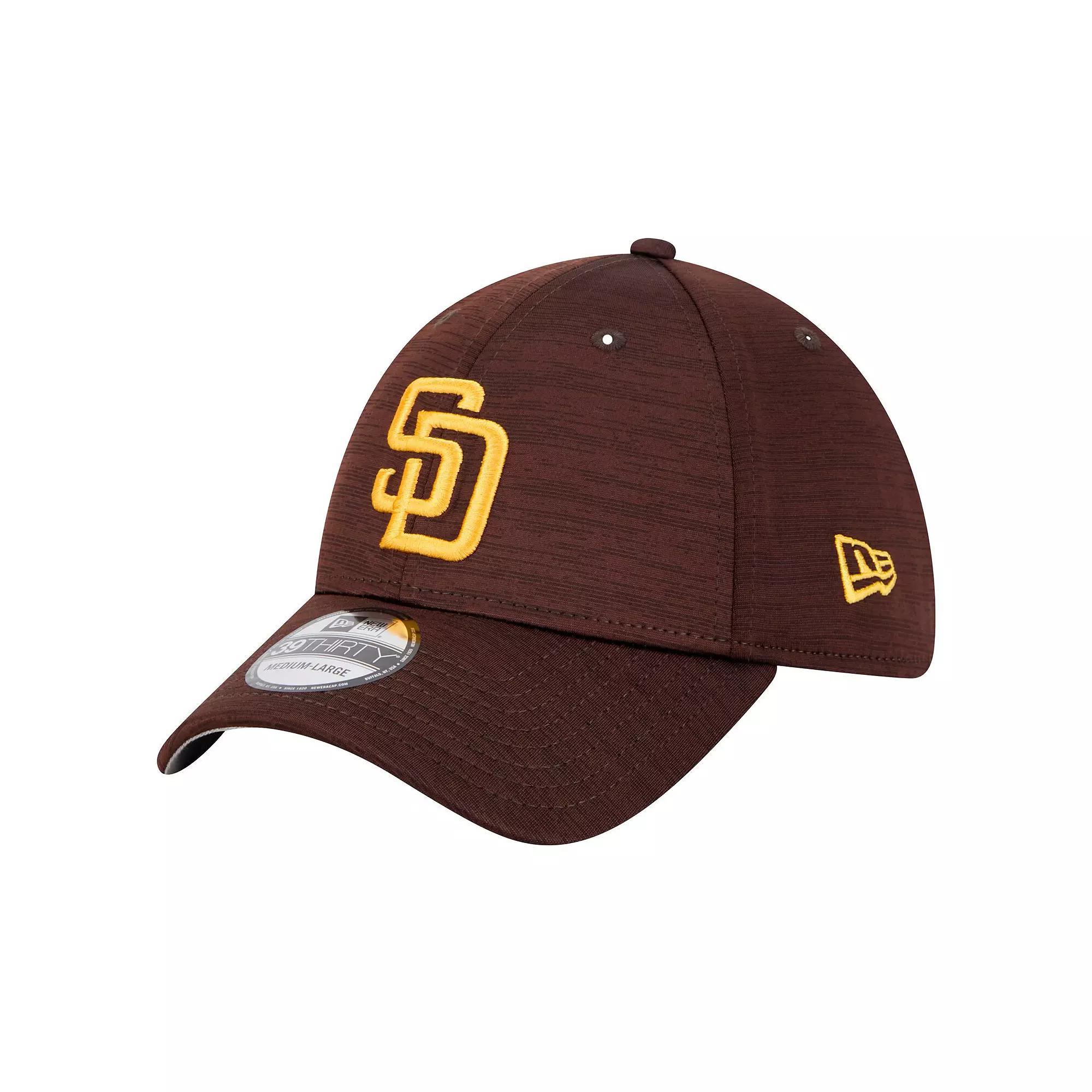Men's New Era Brown San Diego Padres Tech 39THIRTY Flex Hat, Size: Medium/Large Product Image