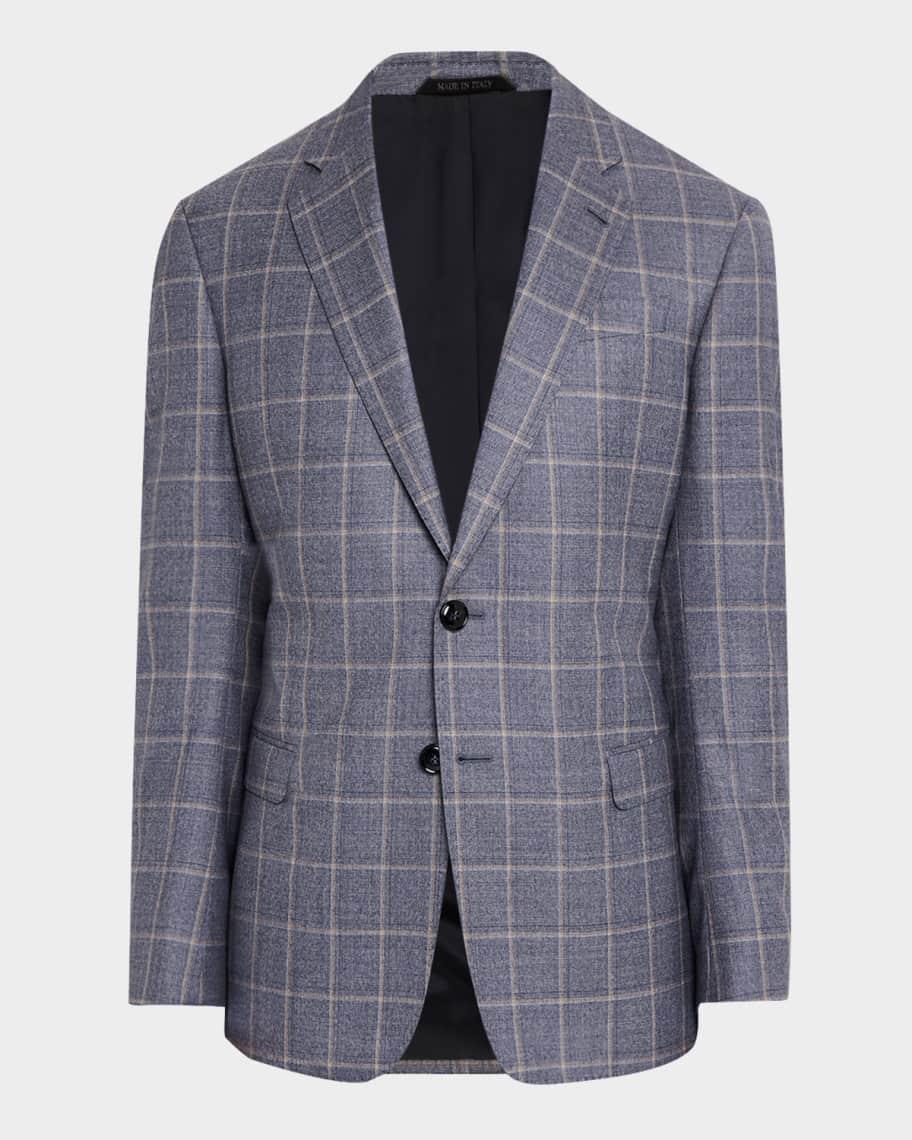 Mens Windowpane Sport Coat Product Image