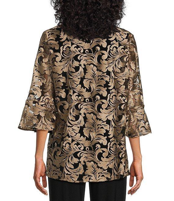 Caroline Rose Soft Satin Wide Leg Pull-On Coordinating Pants Product Image