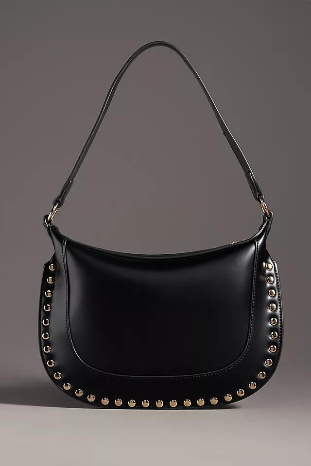 Studded Faux-Leather Shoulder Bag Product Image