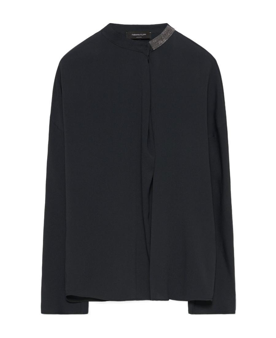 FABIANA FILIPPI Long-sleeved Jacket In Black Product Image