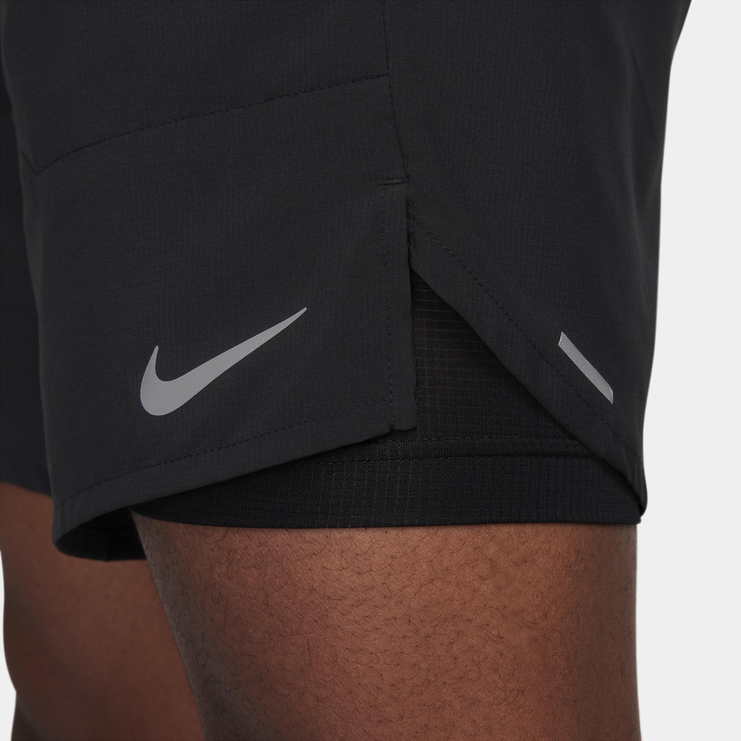 Nike Mens Stride Dri-FIT 7 2-in-1 Running Shorts | DM4759-010 Product Image