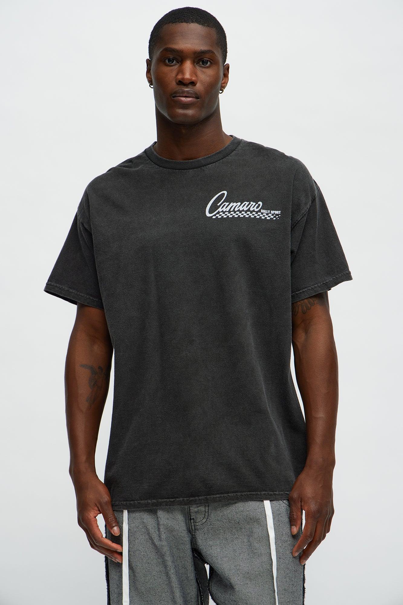 Chevy Camaro Rally Sport Short Sleeve Tee - Black Male Product Image