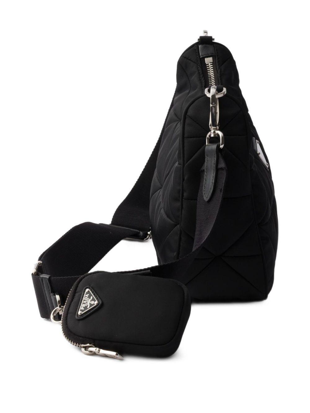 Re-Nylon padded quolted shoulder bag Product Image