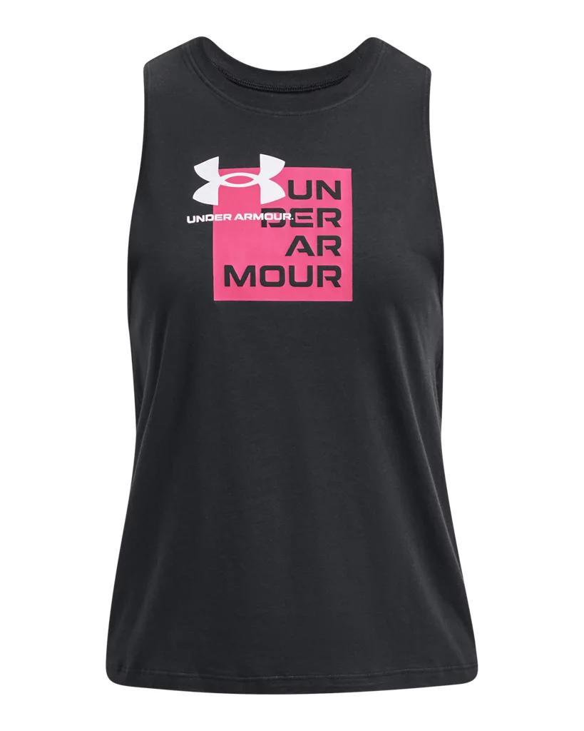 Women's UA Stacked Box Muscle Tank Product Image