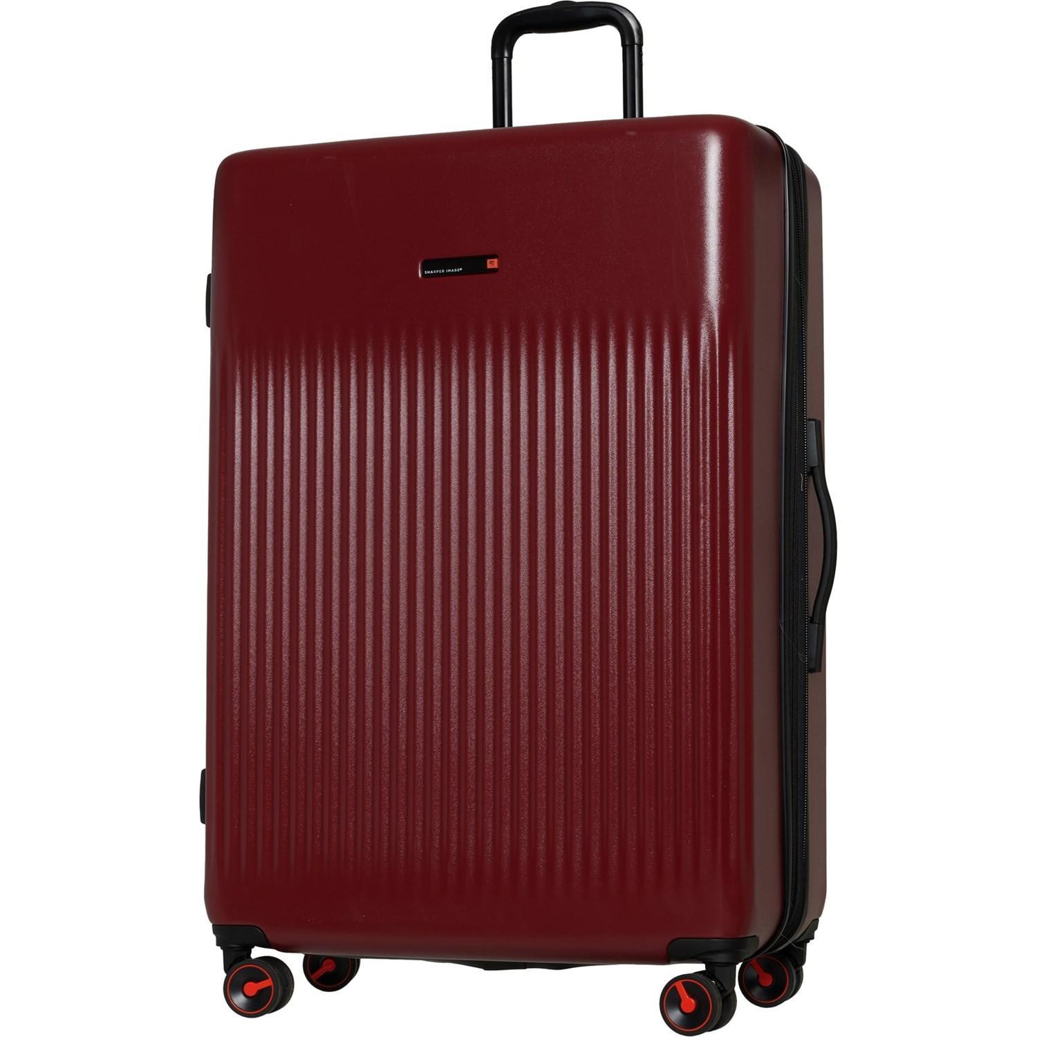 Sharper Image 29” Divider Spinner Suitcase - Hardside, Expandable, Burgundy Product Image