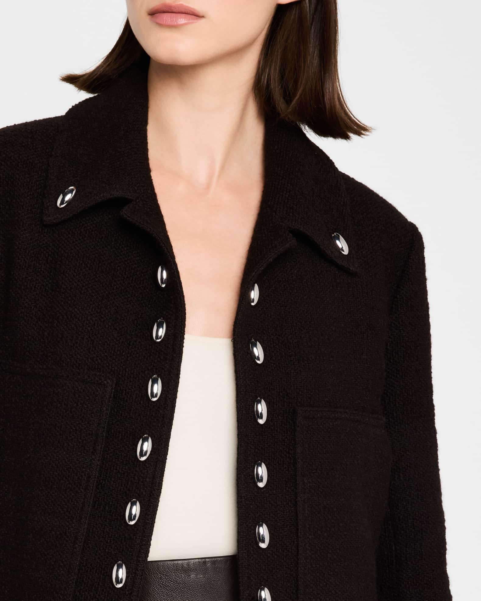 Grey Studded Jacket Product Image