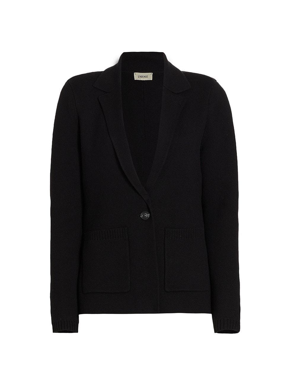 Lacey Knit Blazer Product Image
