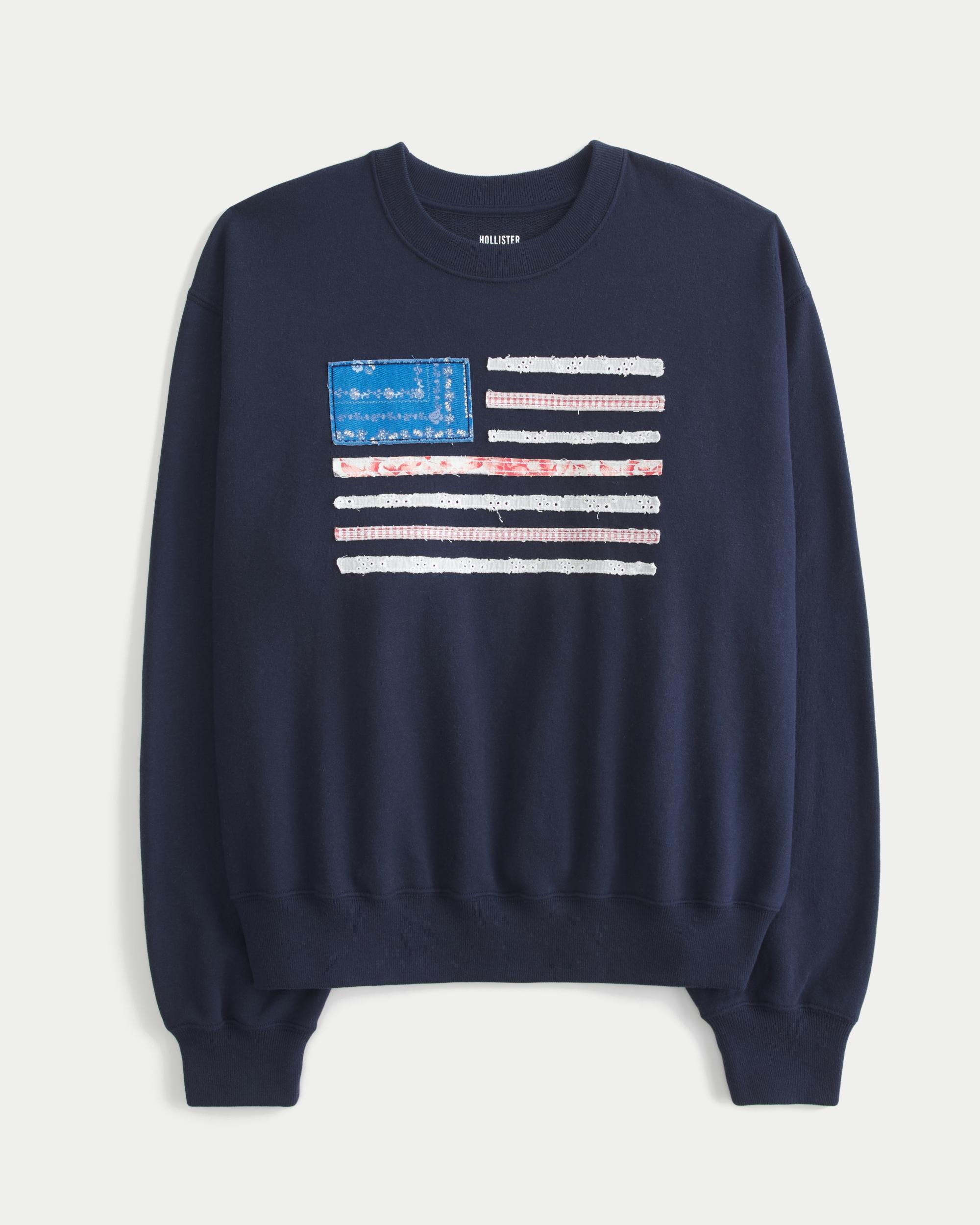 Easy American Honey Graphic Crew Sweatshirt Product Image
