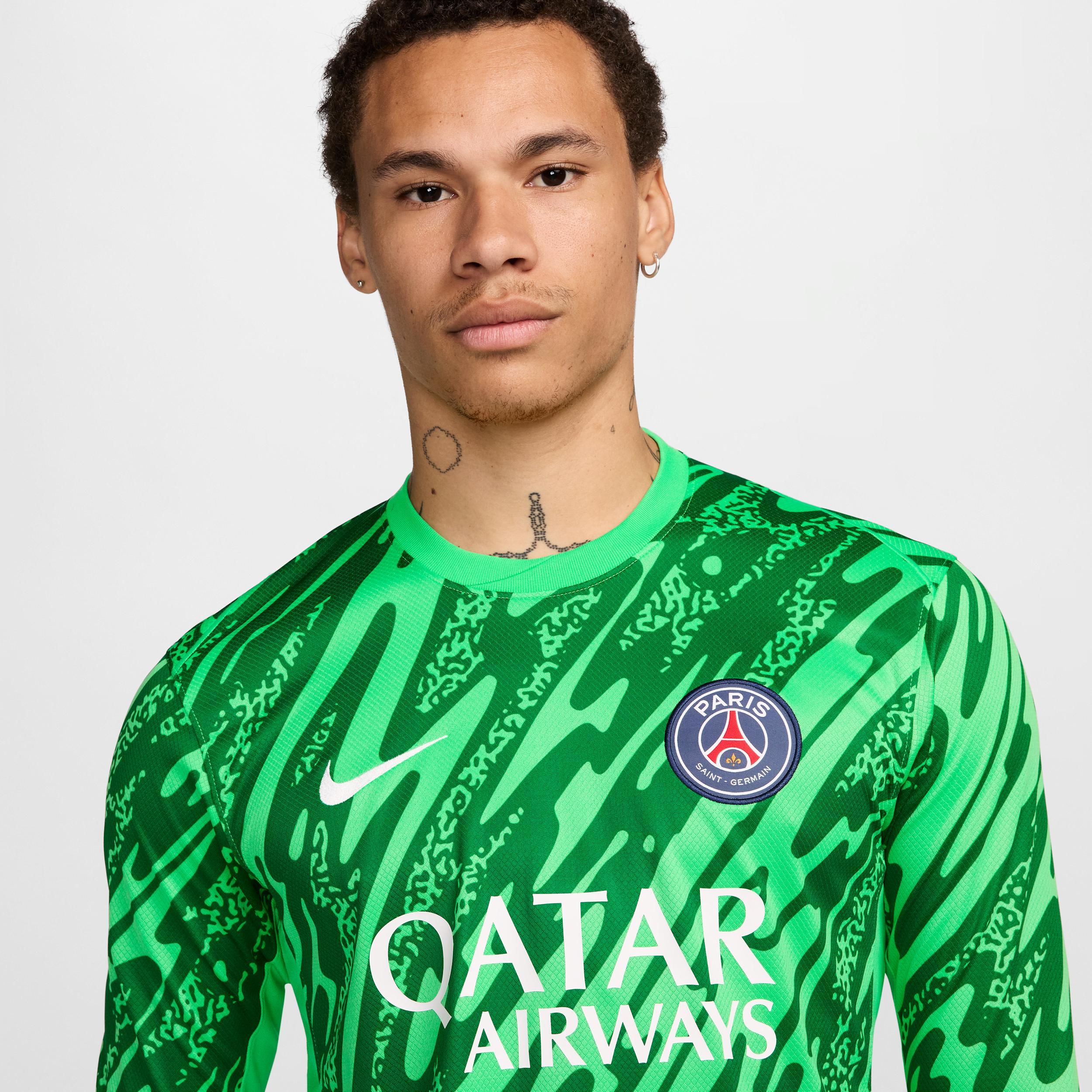 Paris Saint-Germain 2024/25 Stadium Goalkeeper Nike Men's Dri-FIT Soccer Replica Long-Sleeve Jersey Product Image