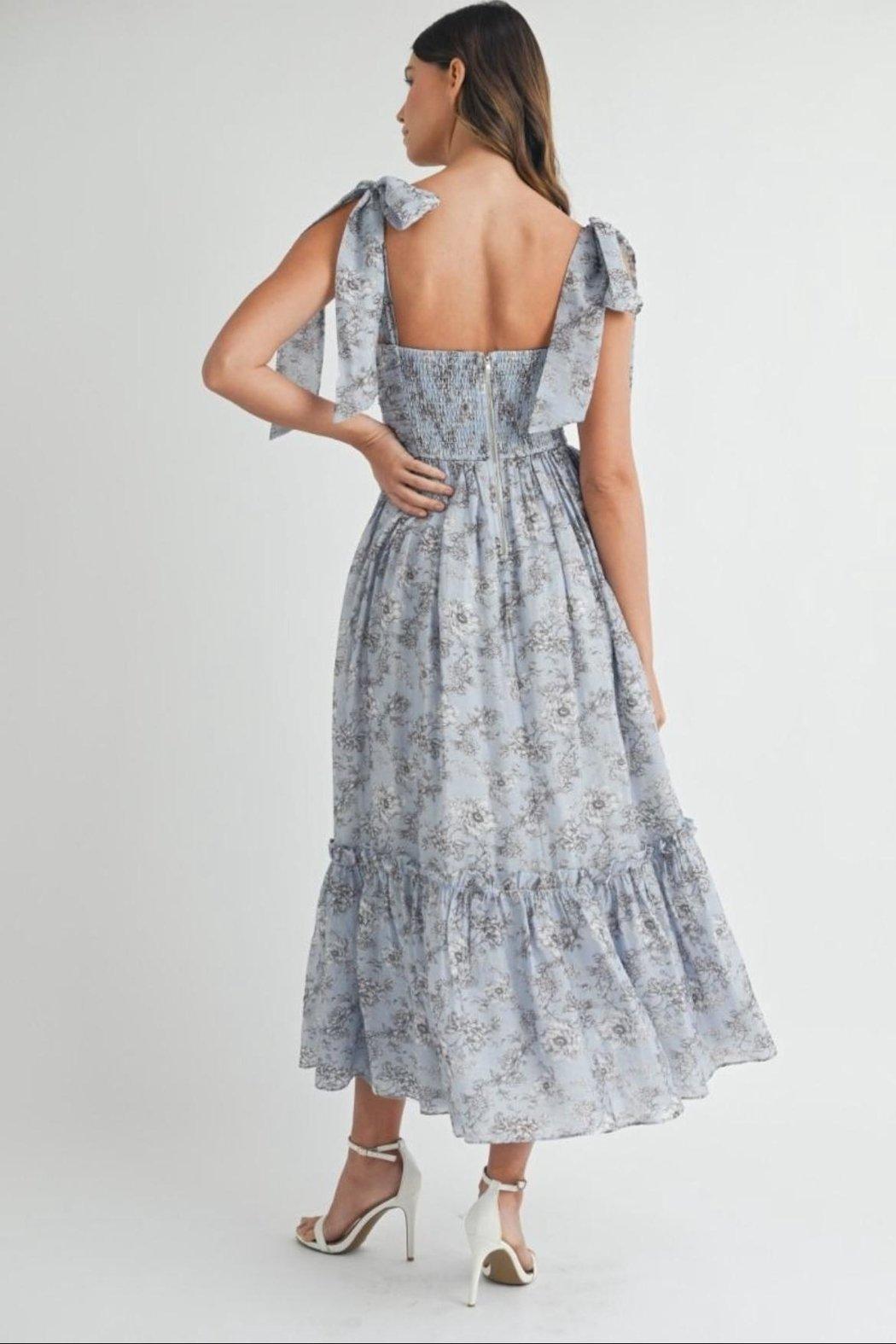 Floral Chiffon Dress Product Image