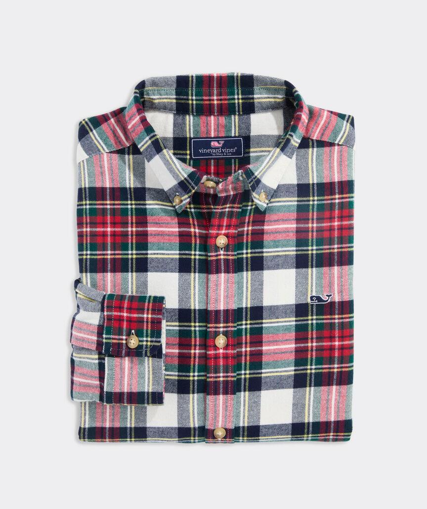 Vineyard Flannel Plaid Shirt Product Image