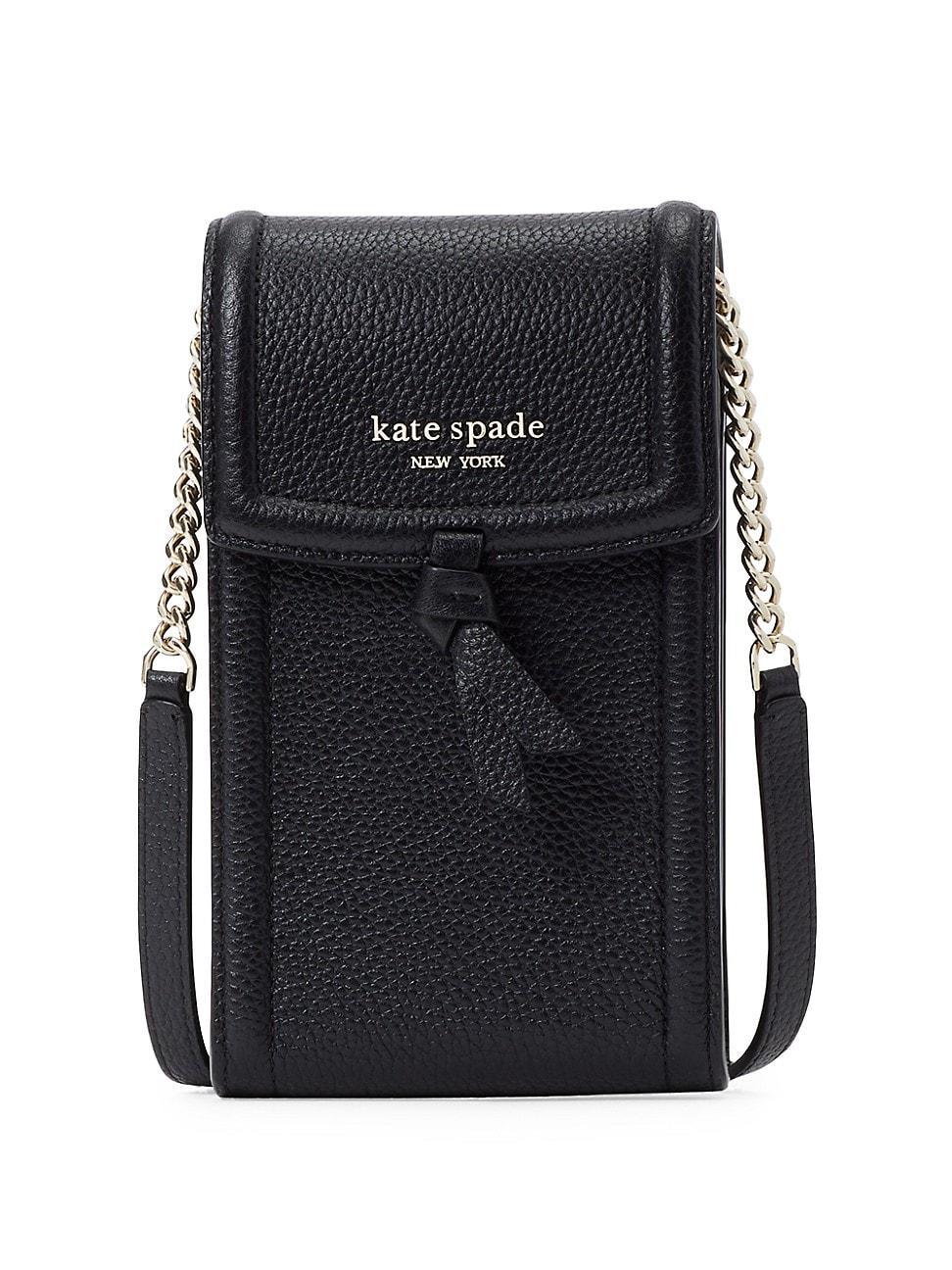 kate spade new york Knott Leather Phone Crossbody Bag Product Image