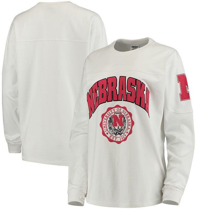 Womens Nebraska Huskers Edith Long Sleeve T-Shirt Product Image