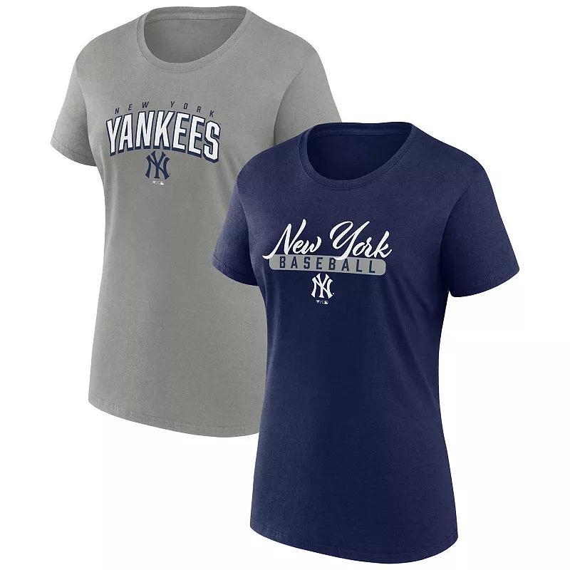 Women's Profile Navy/Gray New York Yankees Plus  Product Image
