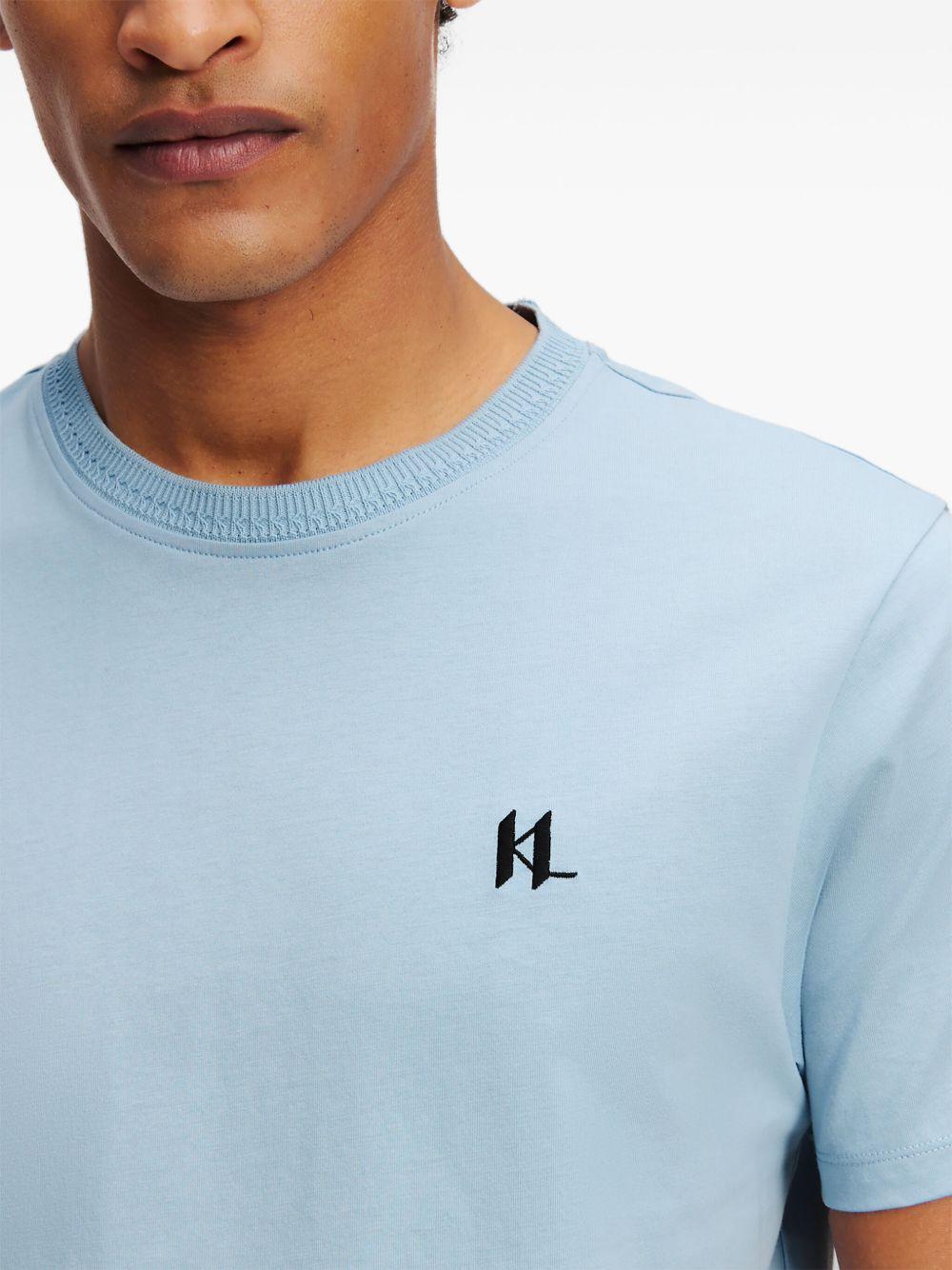 logo-embroidered T-shirt Product Image