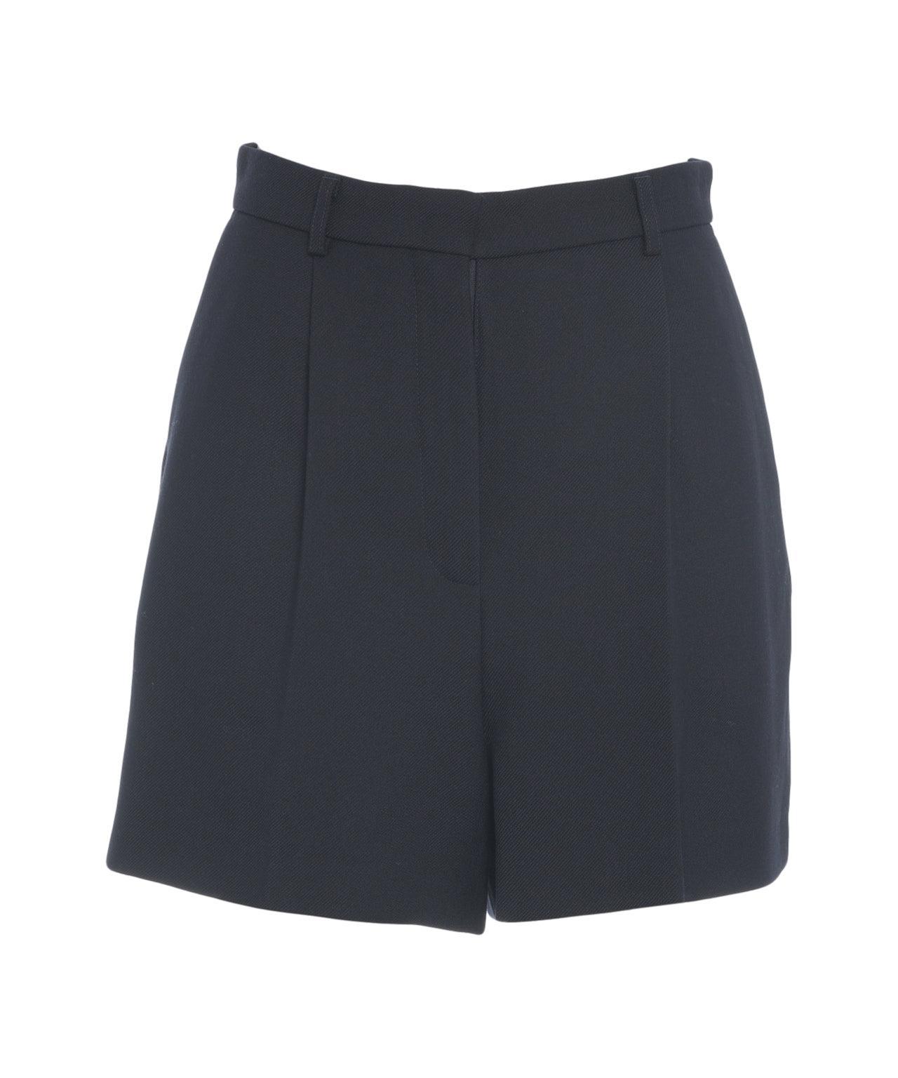 Bermuda shorts with pleats Product Image