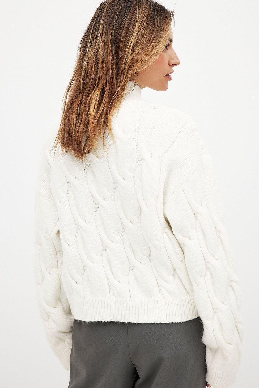 Structured Knitted Sweater Product Image