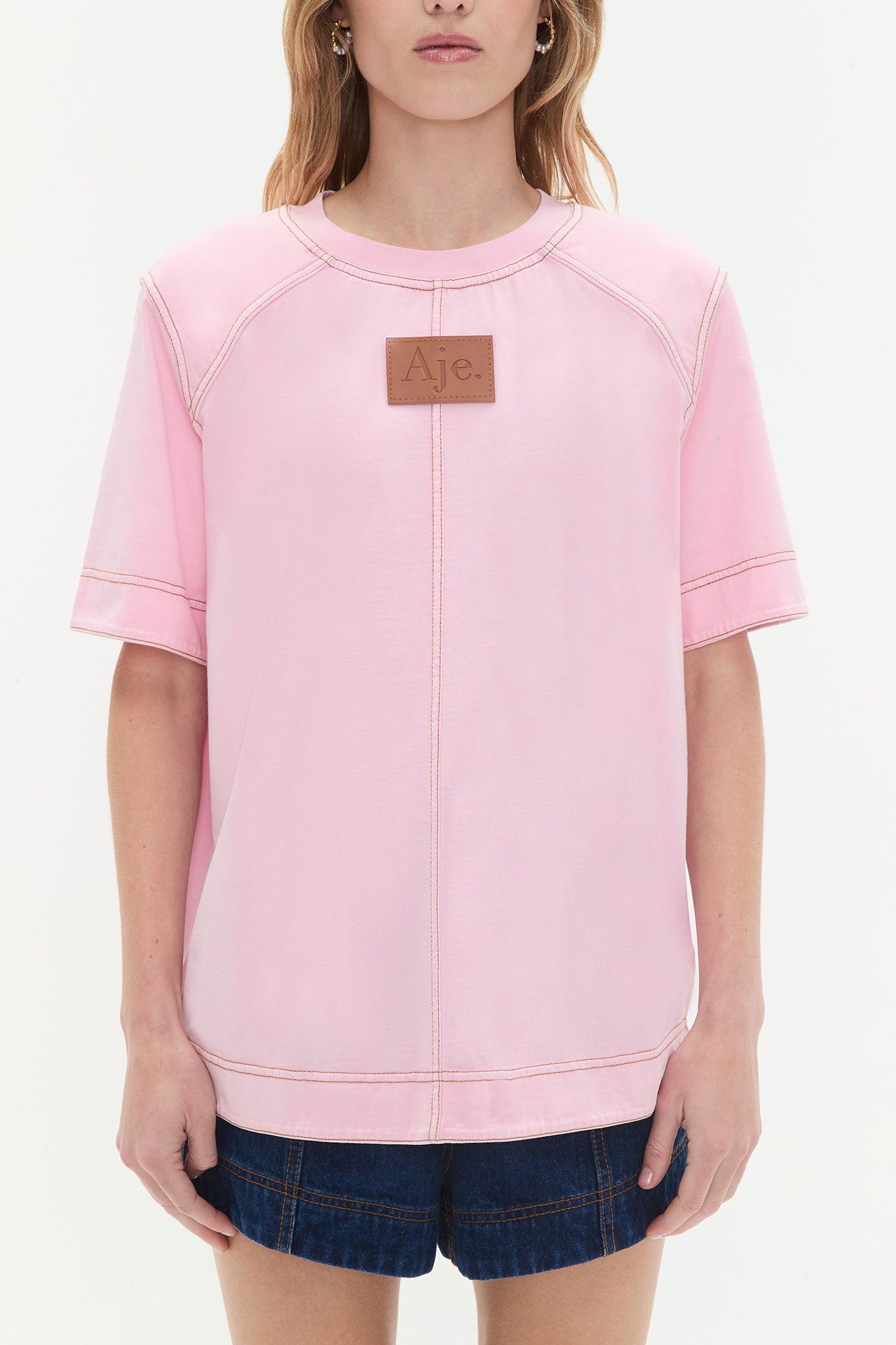 Remi Denim Wash Tee Product Image