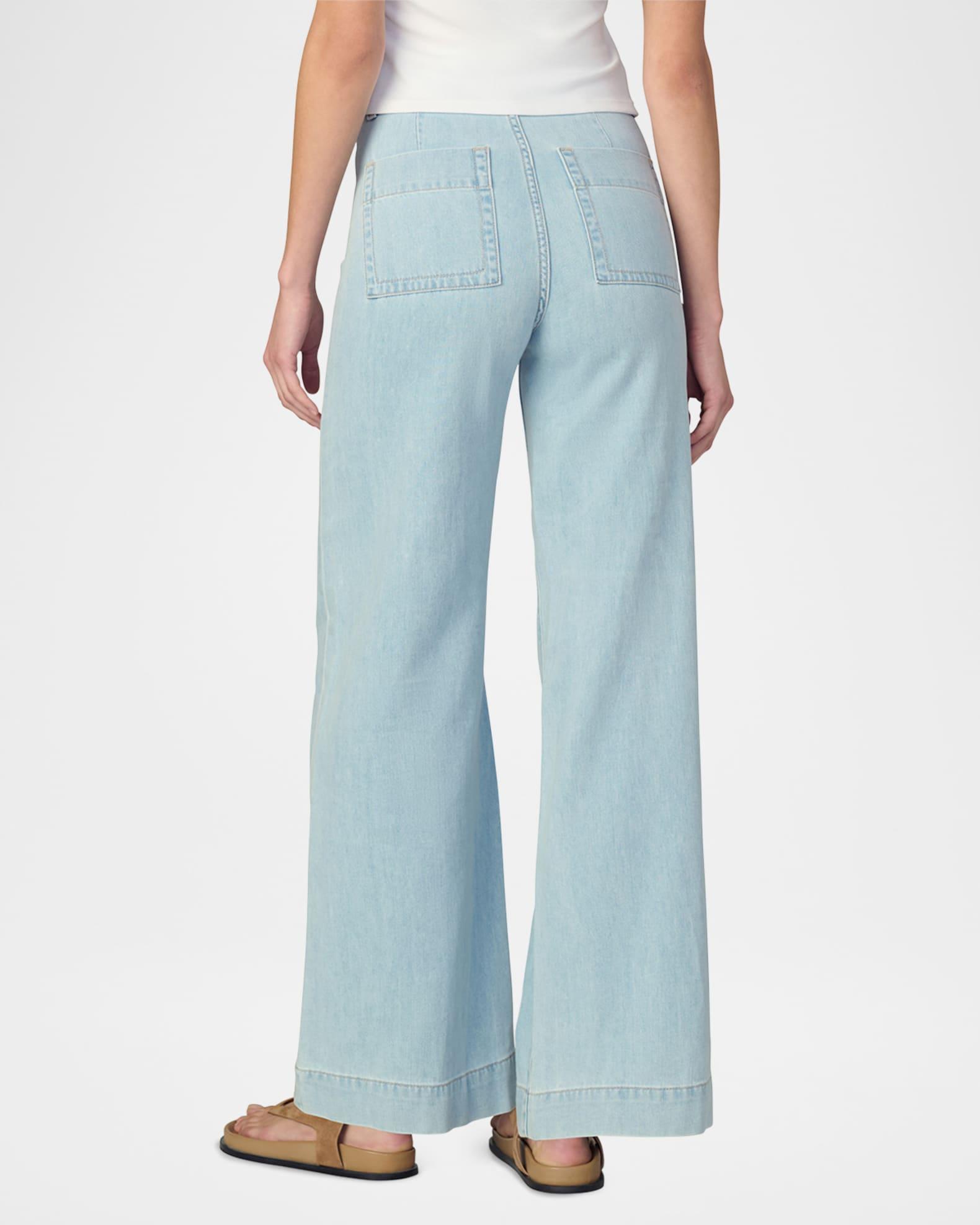 The Mia High-Rise Wide-Leg Jeans Product Image
