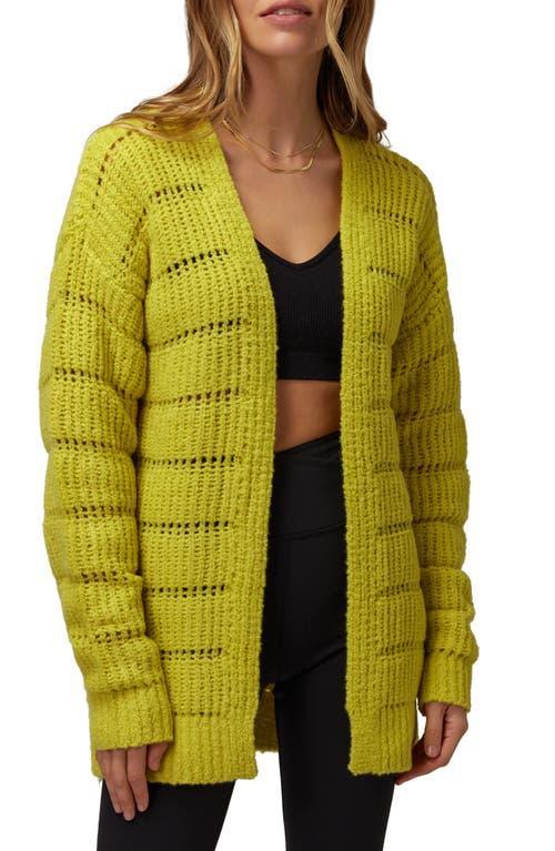 Spiritual Gangster Cassey Cardi (Chartreuse) Women's Clothing Product Image