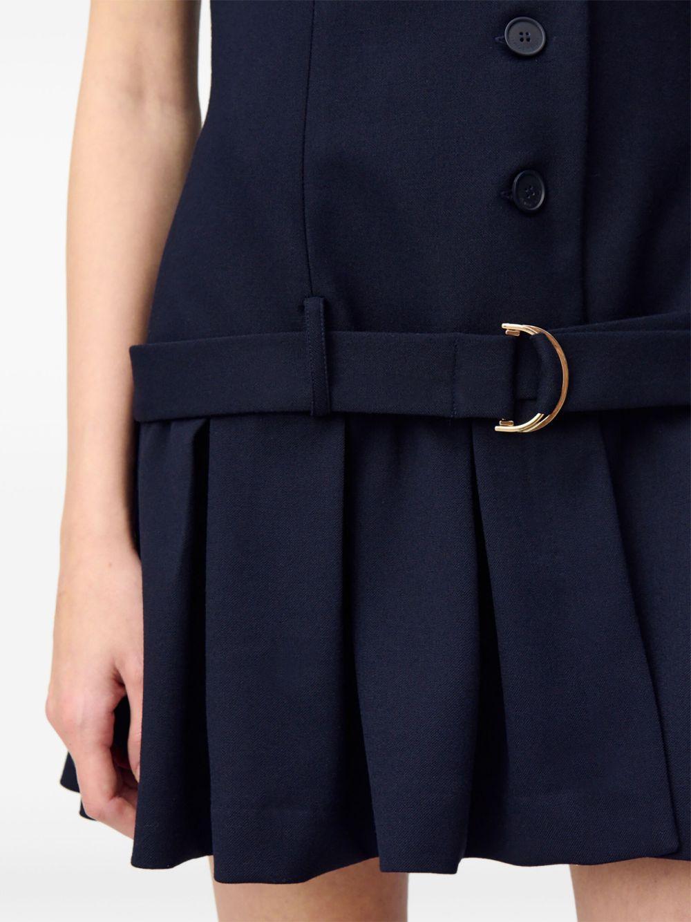 pleated mini dress Product Image