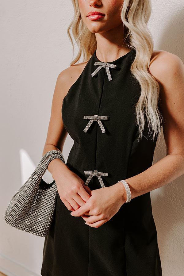 Chic Coquette Halter Mini Dress Baby Product Image