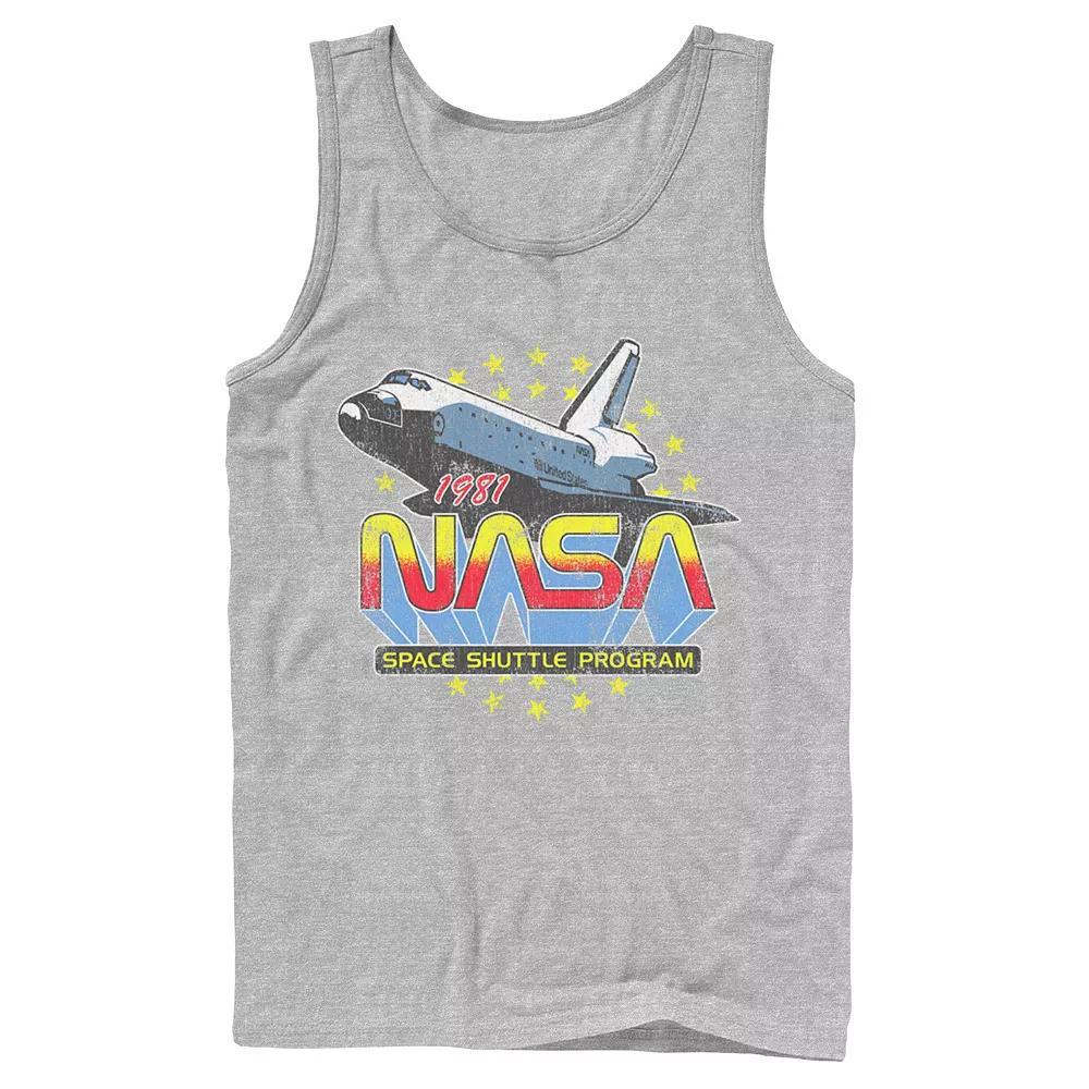 Men's NASA Retro Space Shuttle Program Graphic Tank Top,  Product Image