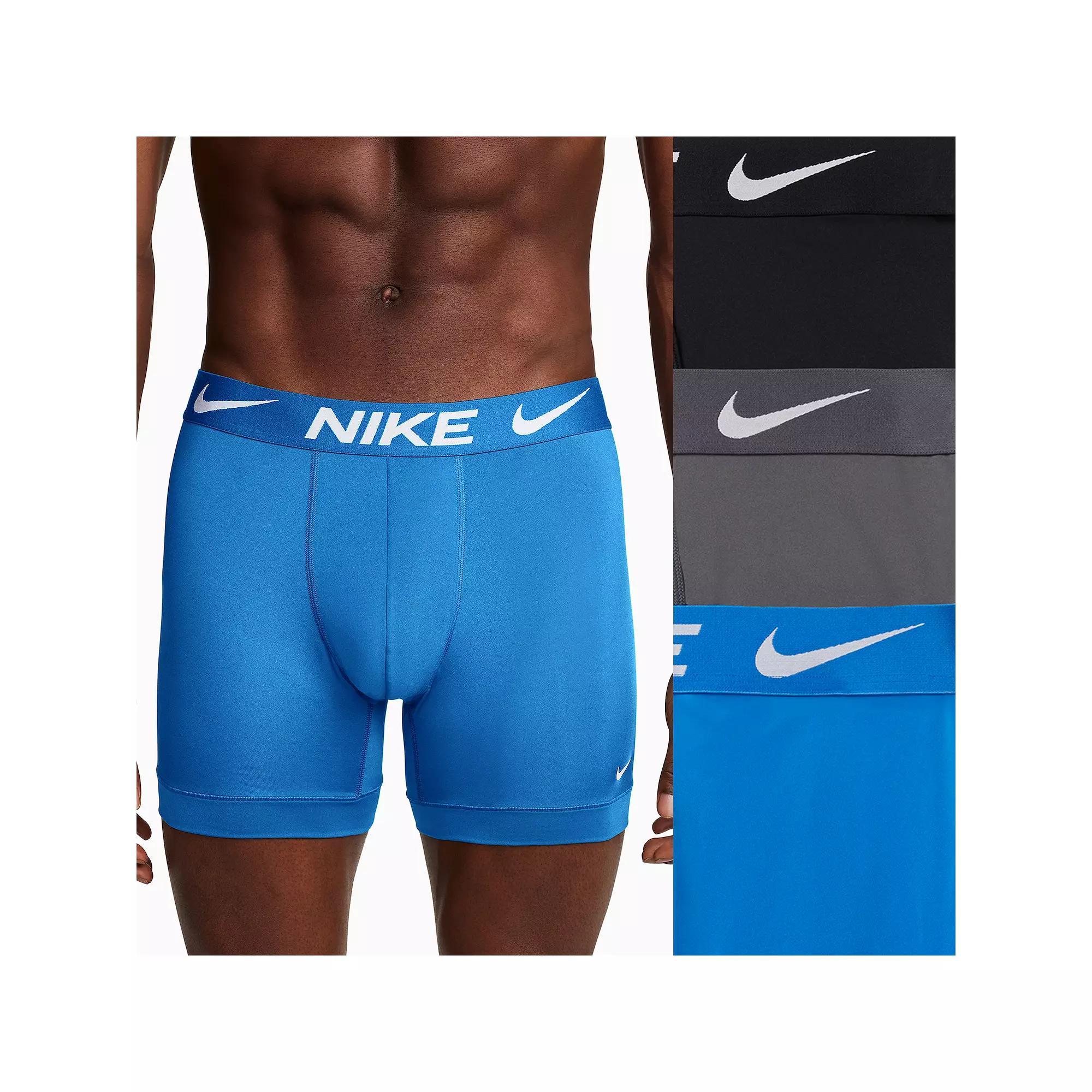 Nike Men's Essential Micro Dri-FIT Boxer Briefs (3-Pack) Product Image