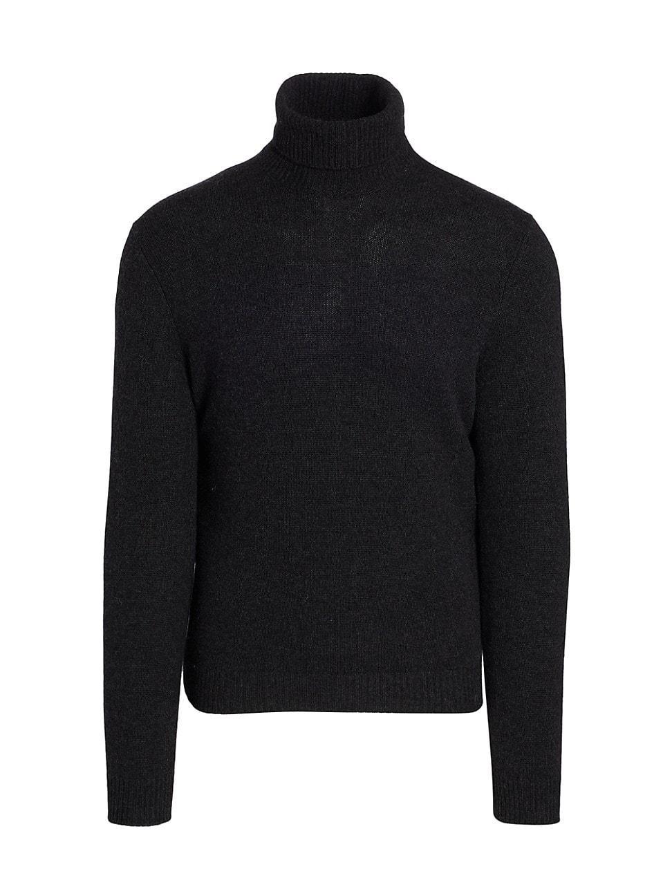 Mens Cashmere Turtleneck Sweater Product Image