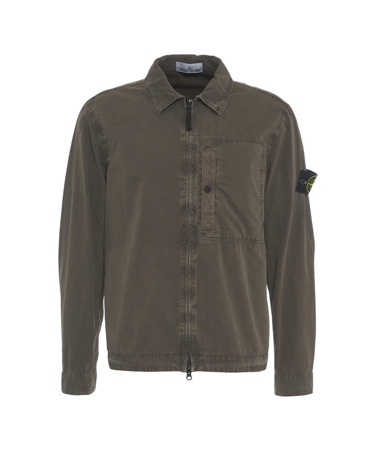 Cotton overshirt Product Image