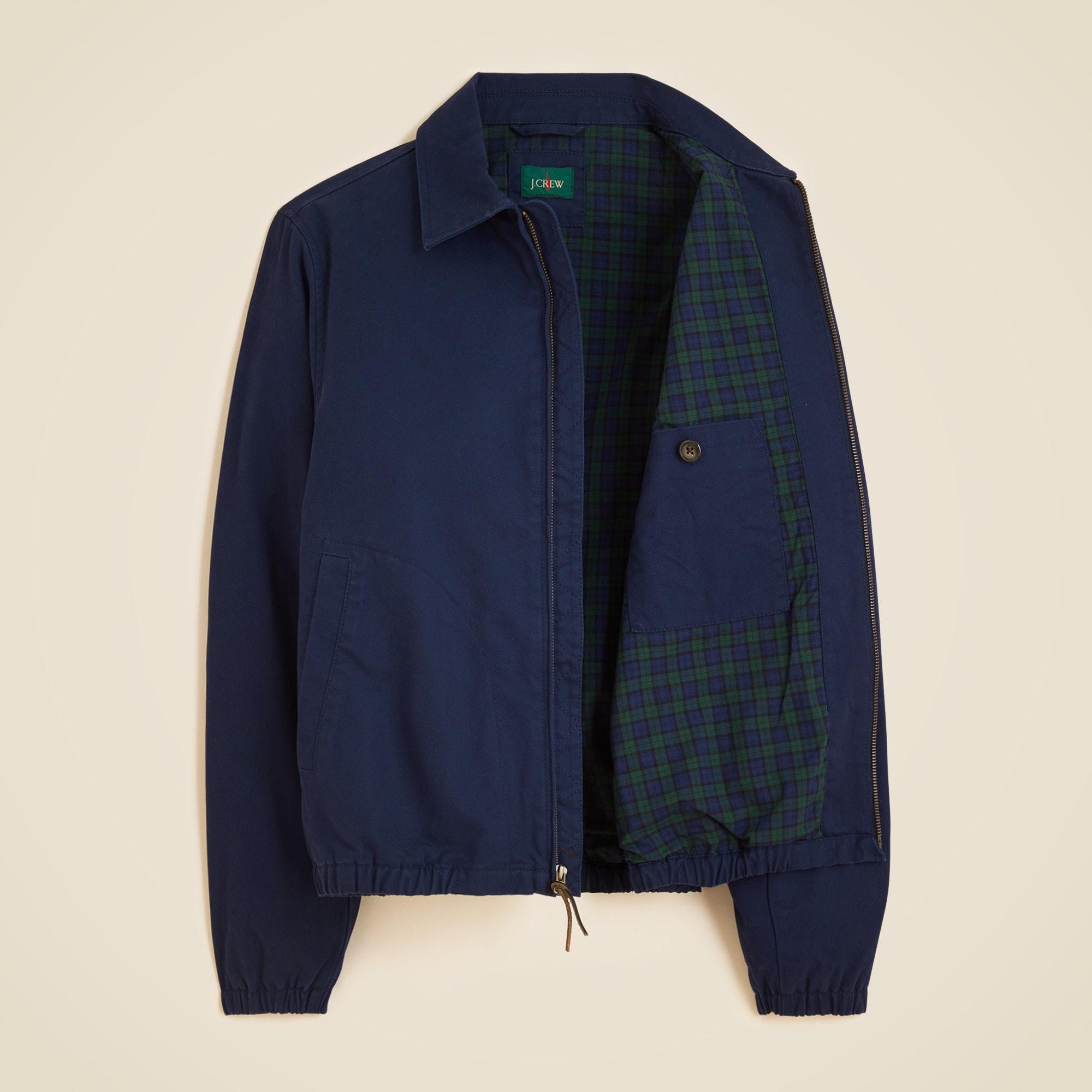 Harrington jacket in cotton twill Product Image