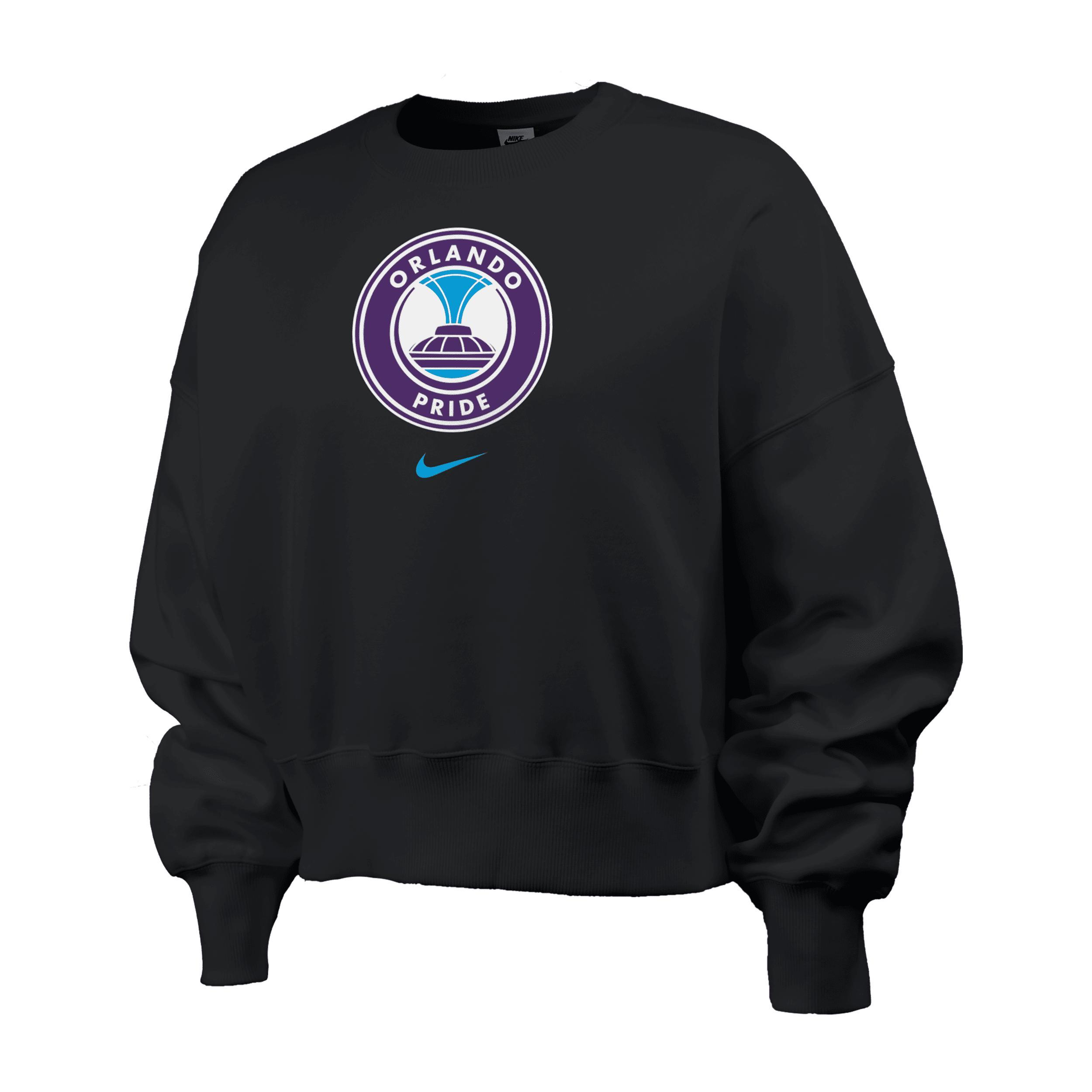 Racing Louisville FC Phoenix Fleece Nike Women's NWSL Crew-Neck Sweatshirt Product Image