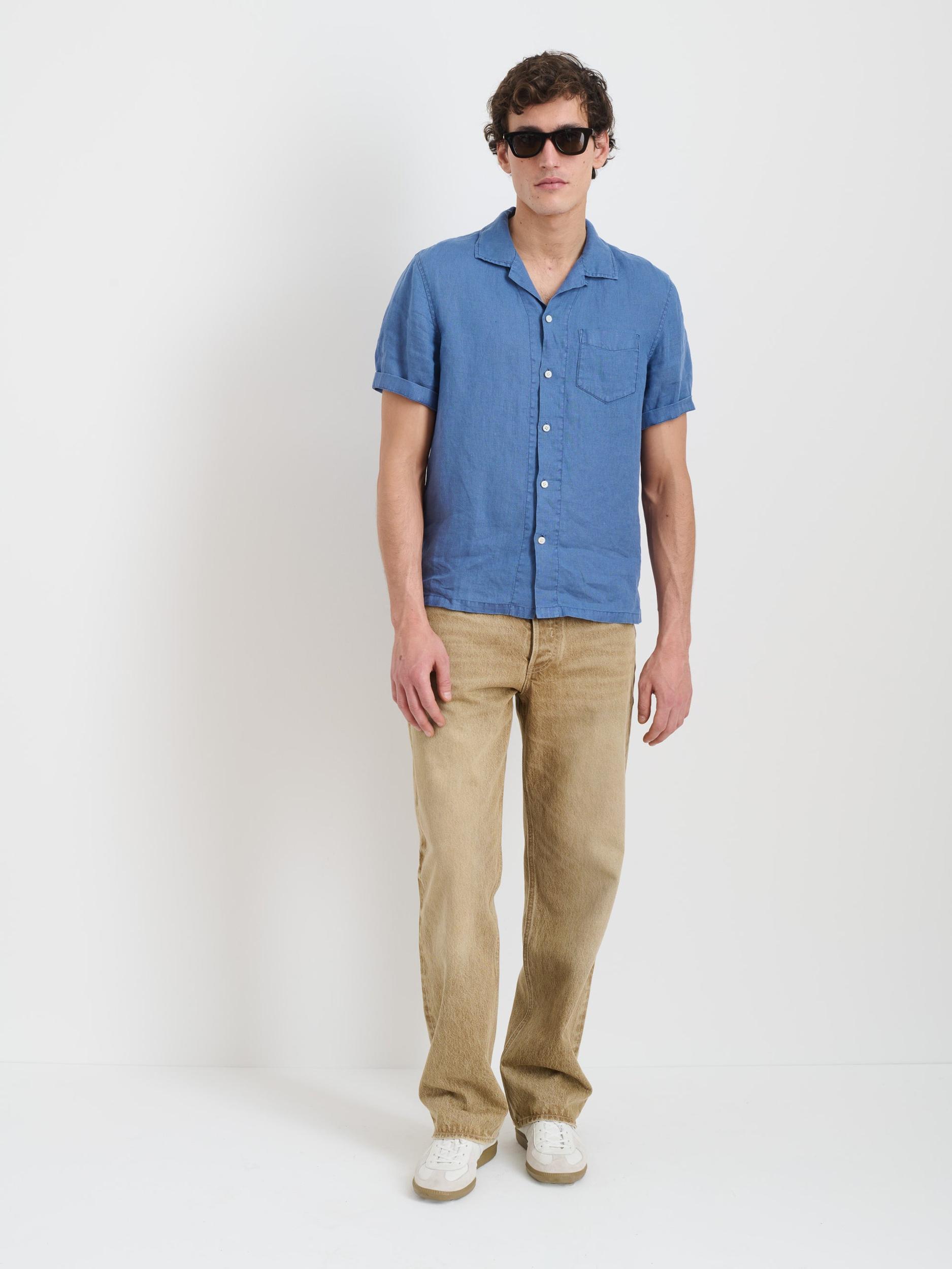 Garment Dyed Pull On Field Short In Linen Product Image