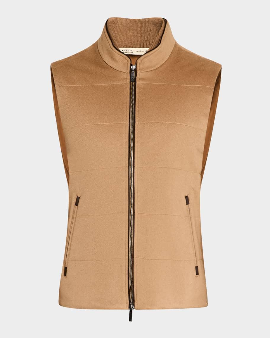 Men's Arena Cashmere Full-Zip Vest Product Image