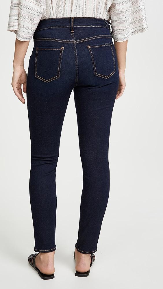 7 For All Mankind The Ankle Skinny Maternity Jeans | Shopbop Product Image