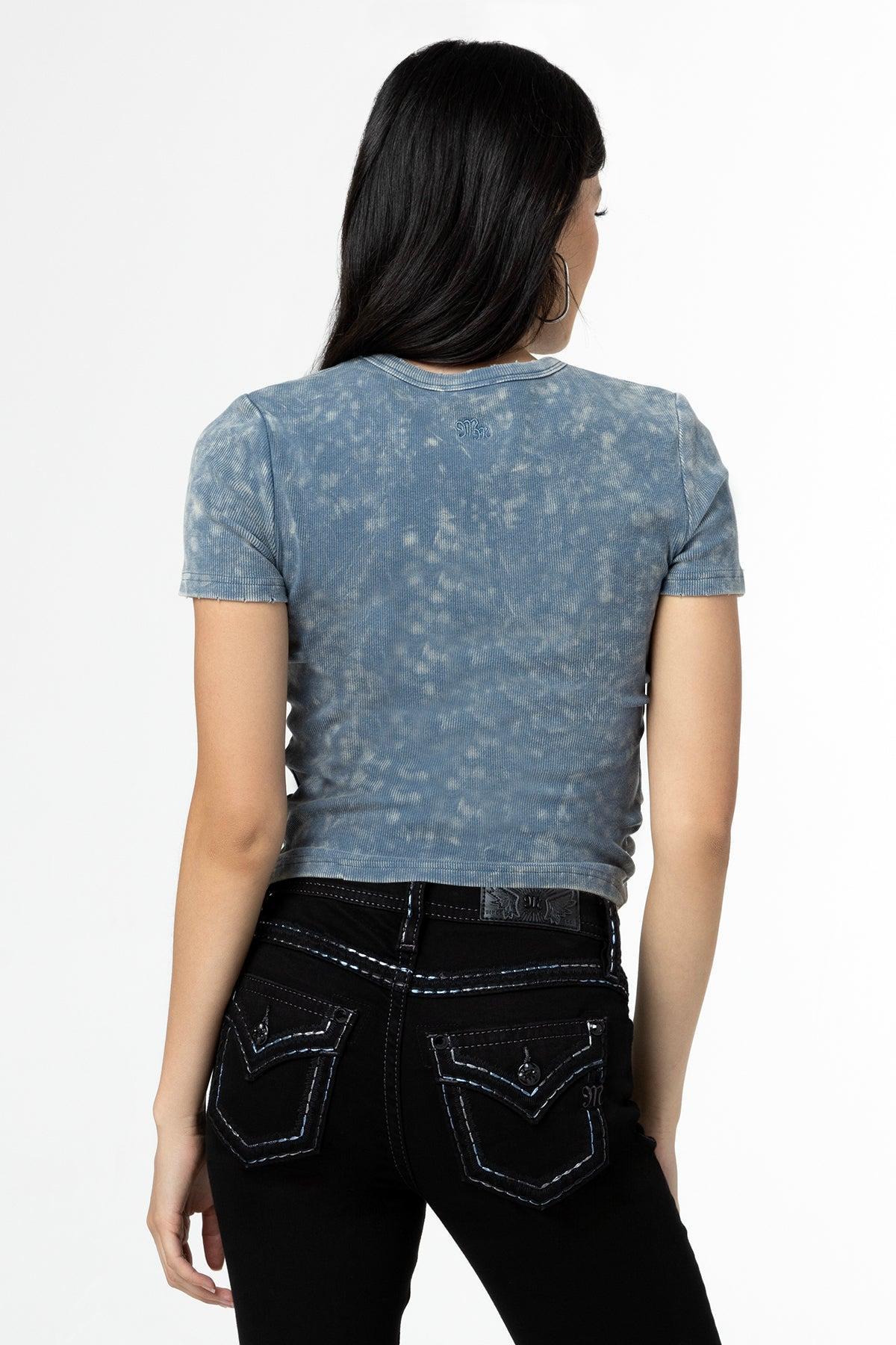 Subtle Wash Longline Tee Product Image