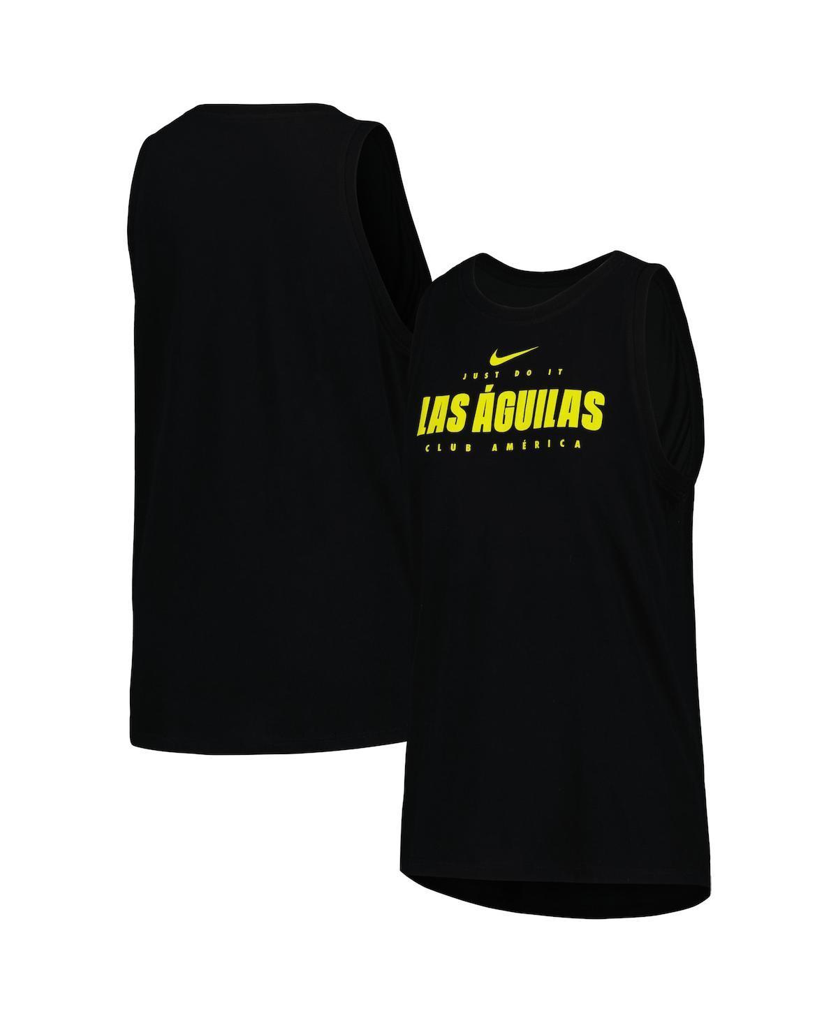 Womens Nike Black Club America Lockup Tomboy Performance Tank Top Product Image