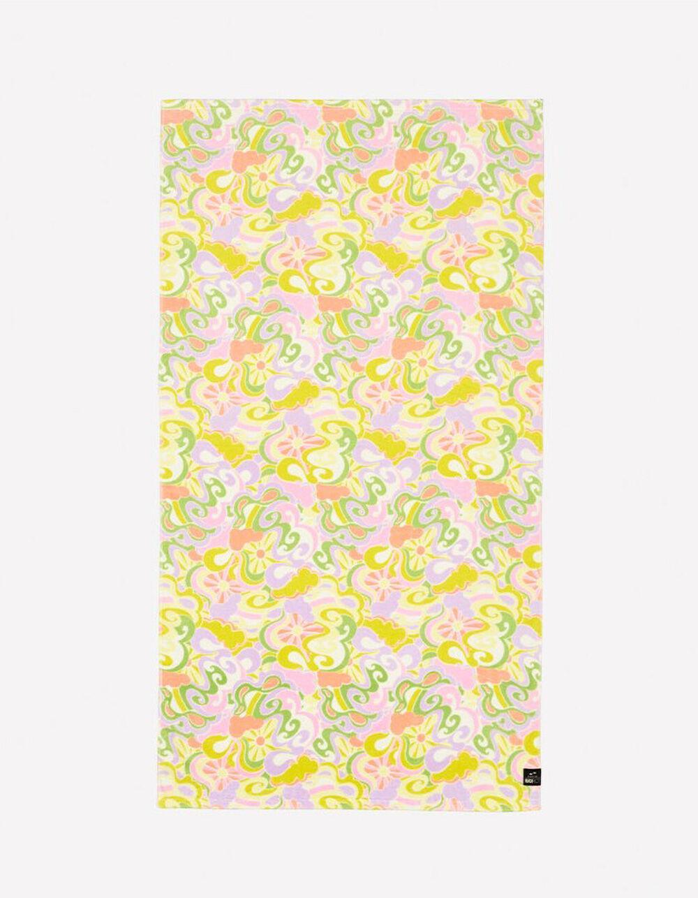 SLOWTIDE x Beach Riot Wavy Floral Beach Towel Product Image