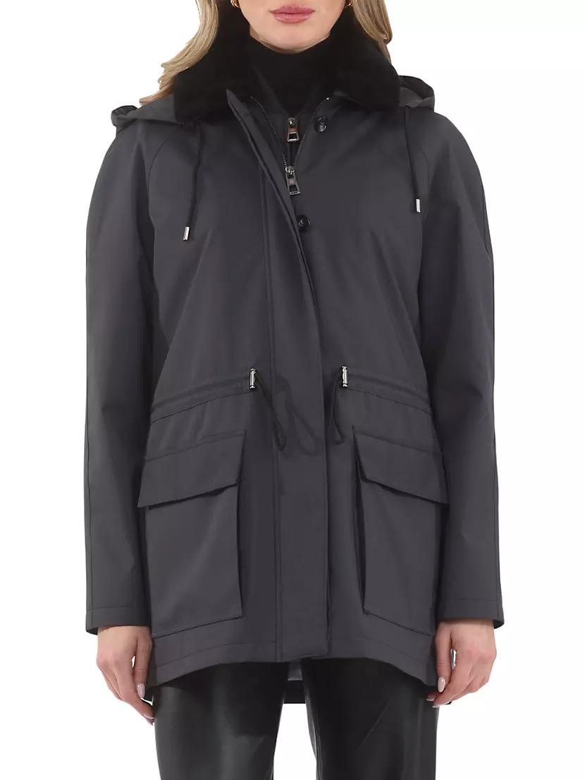 Parka with Detachable Hood Product Image